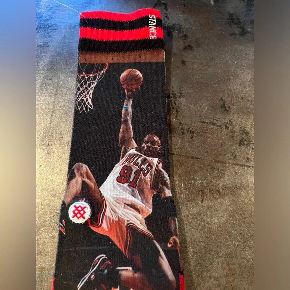 NBA Chicago Bulls Stance Classic Socks l/xl